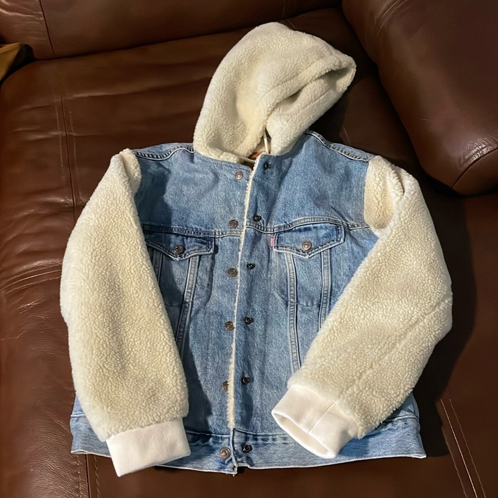 Levi’s Fur Jean Jacket